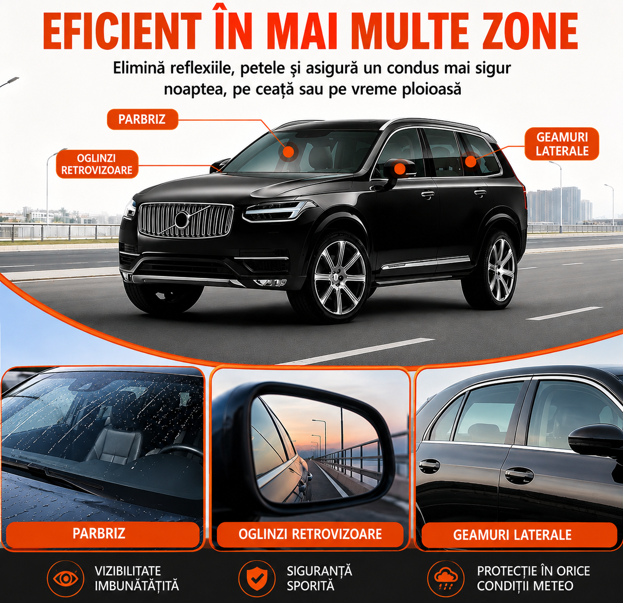 Tratament Profesional Auto pentru Vizibilitate Maximă