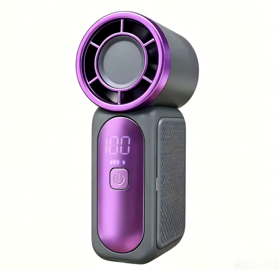 Mini Ventilator Portabil cu afișaj LED
