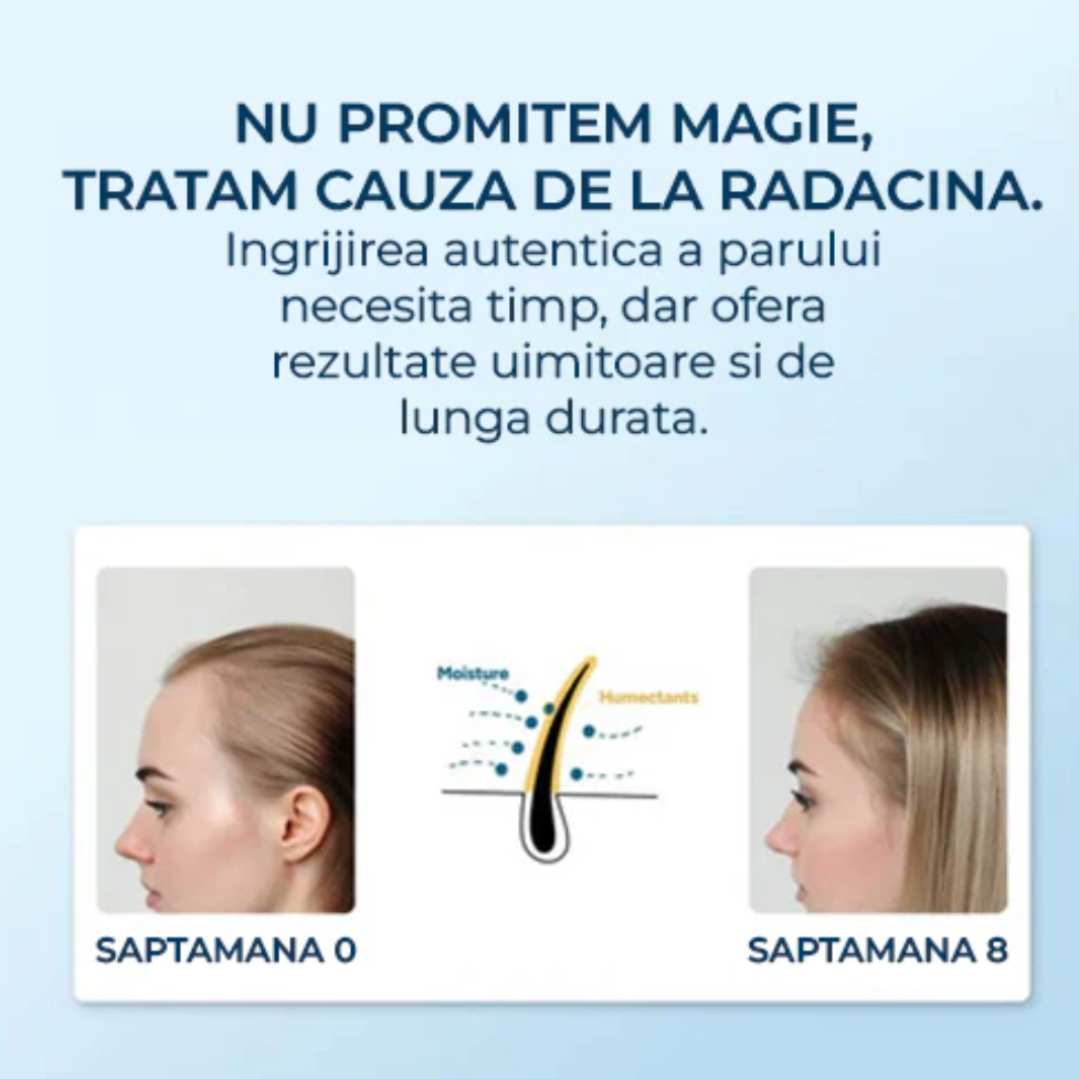 Ser pentru Îngrijirea Părului predispus la Cădere cu Extract de Rozmarin și 2% Aminexil